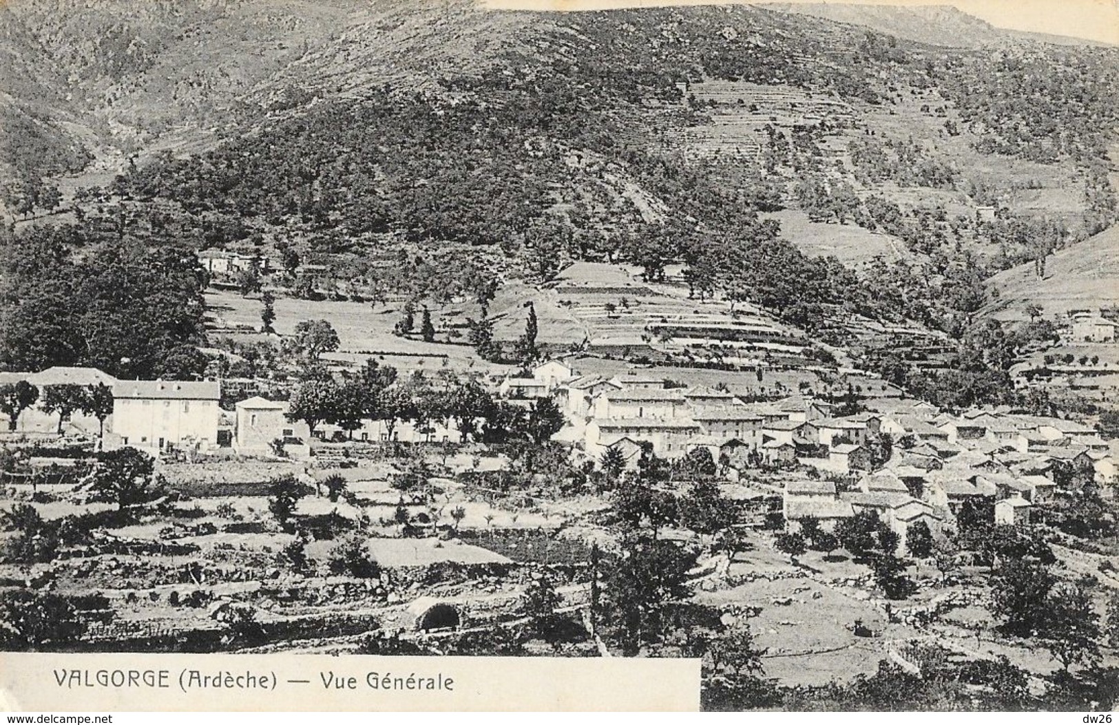 Valgorge (Ardèche) - Vue Générale - Carte Non Circulée - Altri & Non Classificati