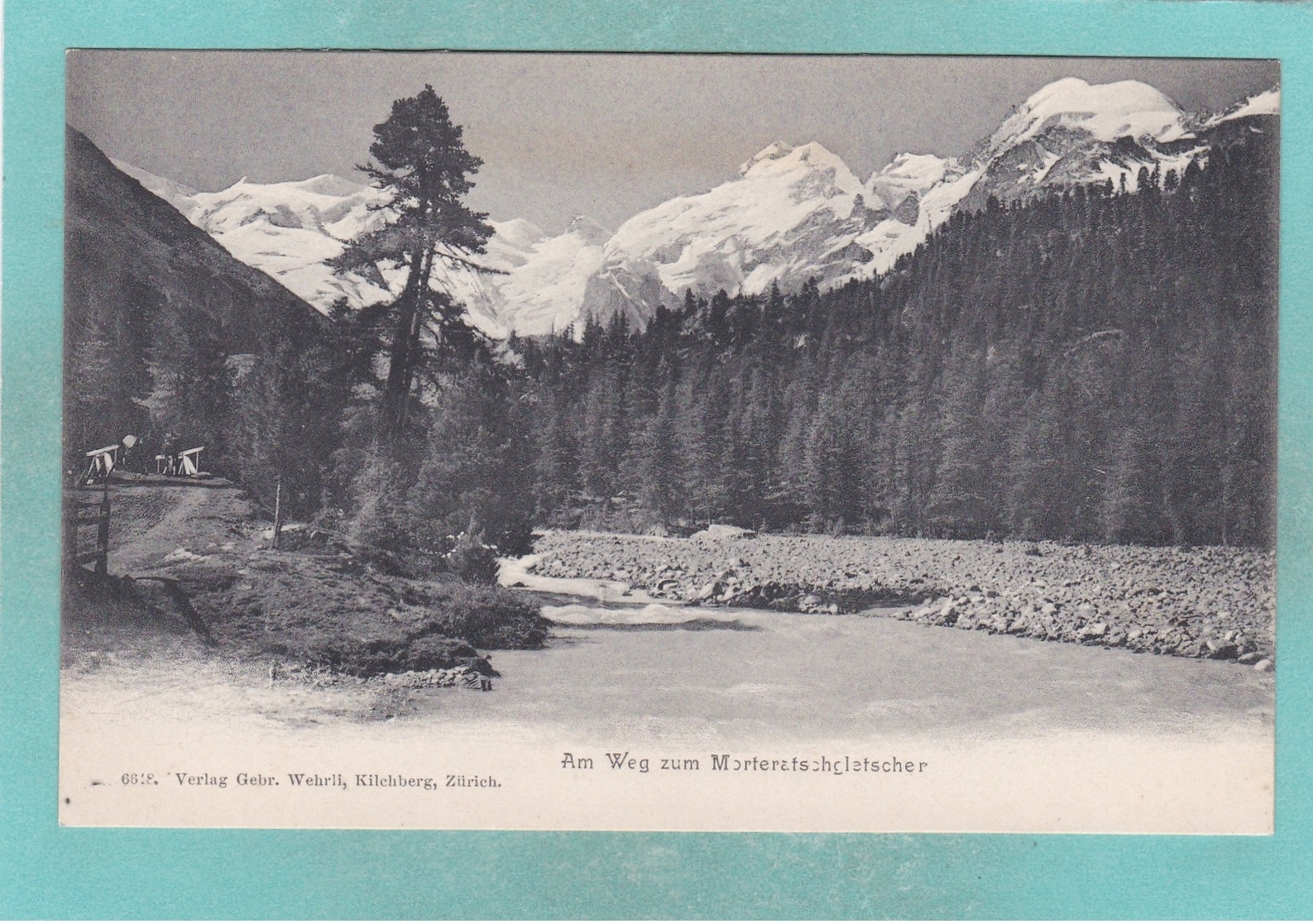 Old Post Card Of Morteratsch Glacier,Bündner Alps In Switzerland,R70. - Other & Unclassified