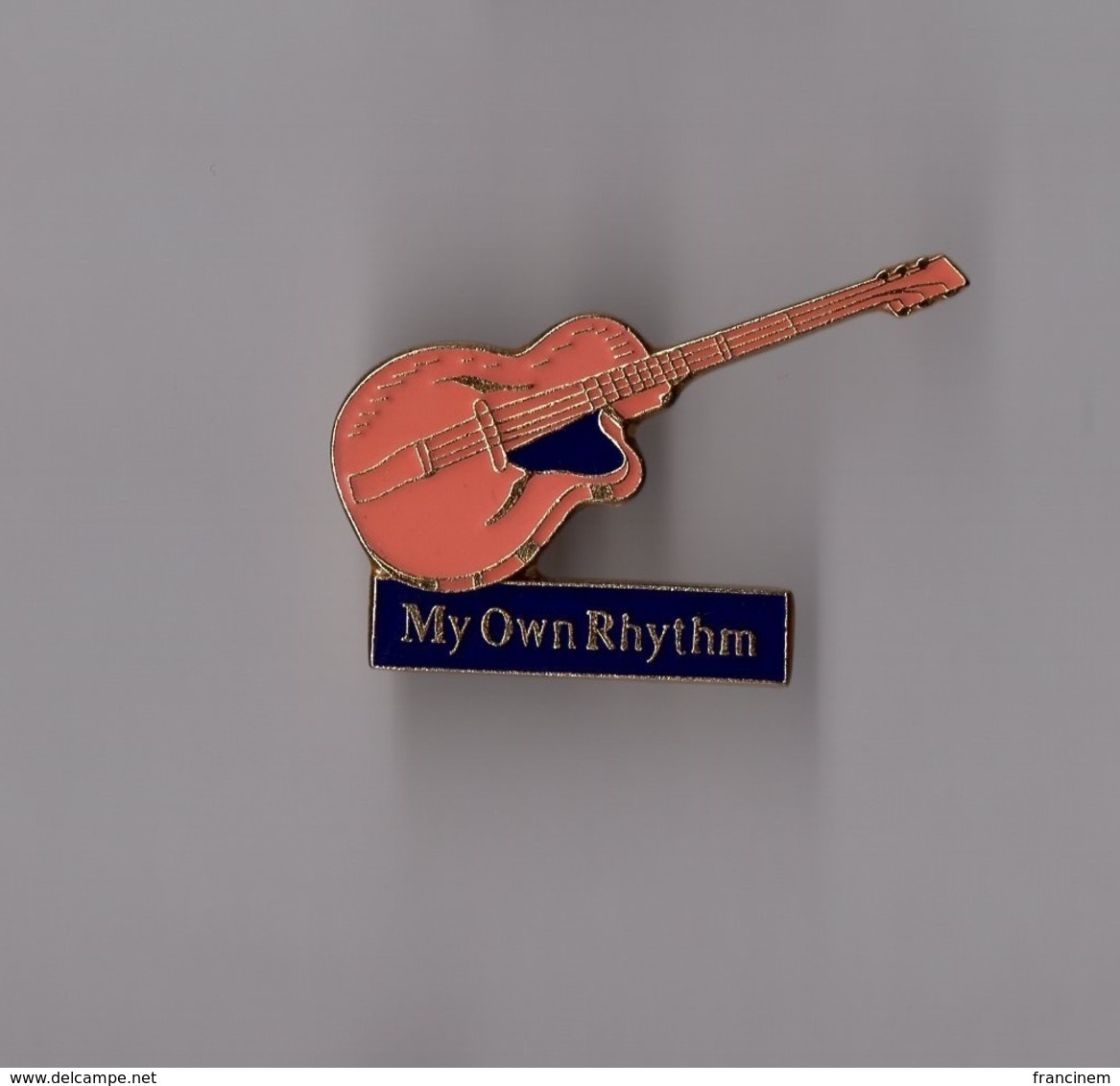 Pin's Guitare - My Own Rythm (numéroté N° 7245) - Music