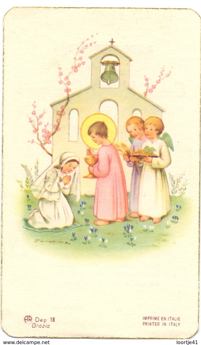 Devotie - Devotion - Communie Communion - Godelieve Dhont - Ruiselede 1953 - Communion