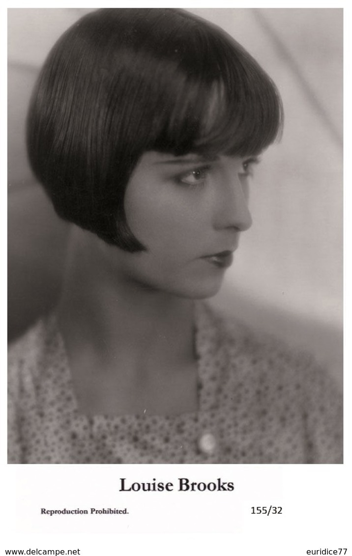 LOUISE BROOKS - Film Star Pin Up PHOTO POSTCARD - 155-32 Swiftsure Postcard - Entertainers