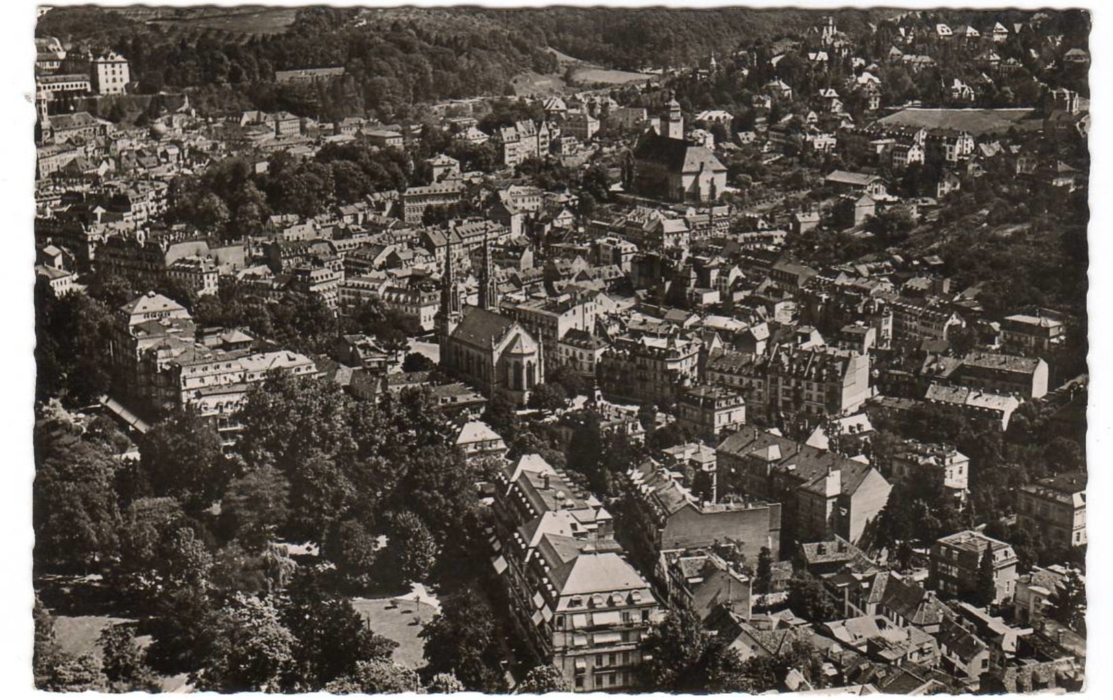 Baden Baden Luftbild Vue Aériienne, CPSM Neuve - Baden-Baden