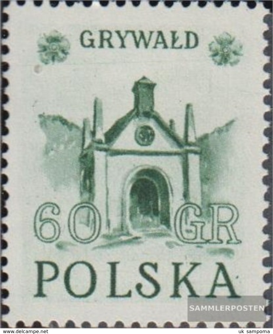 Poland 768 Unmounted Mint / Never Hinged 1952 Historical Monuments - Unused Stamps