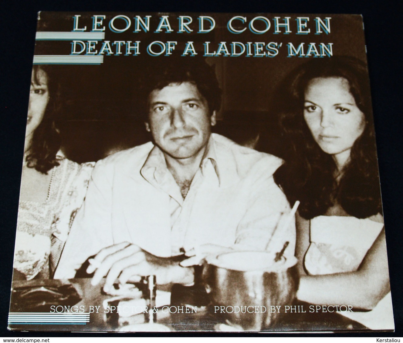 LEORNAD COHEN – "Death Of A Ladies' Man" – LP – 1977 – CBS 86042 – CBS Inc – Made In Holland - Rock