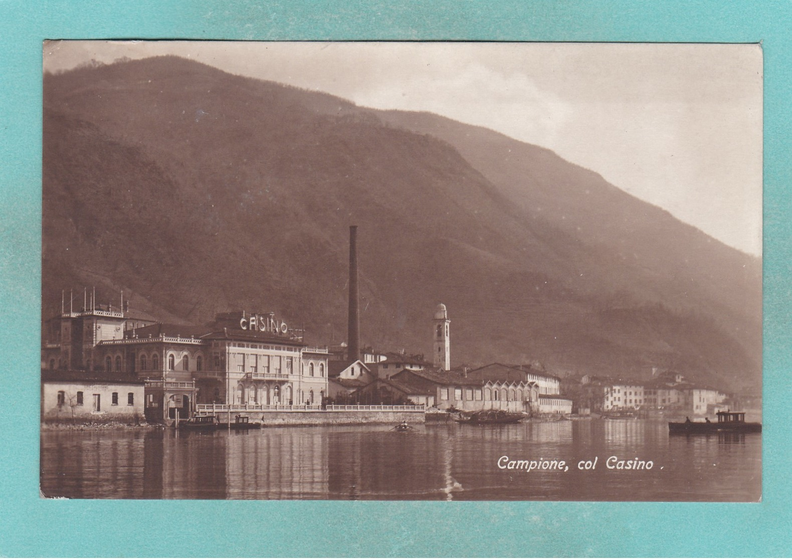 Old Post Card Of Casino,Campione D’Italia, Lombardy, Italy ,R71. - Como