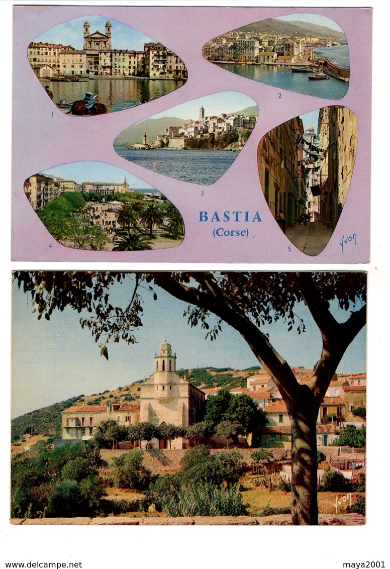 LOT  DE 50 CARTES  POSTALES  SEMI-MODERNE  DE  CORSE  N89