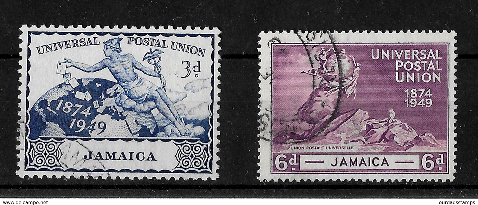 Jamaica, KGVI 1949 UPU Anniversary, Complete Set Used (6945) - Jamaica (...-1961)