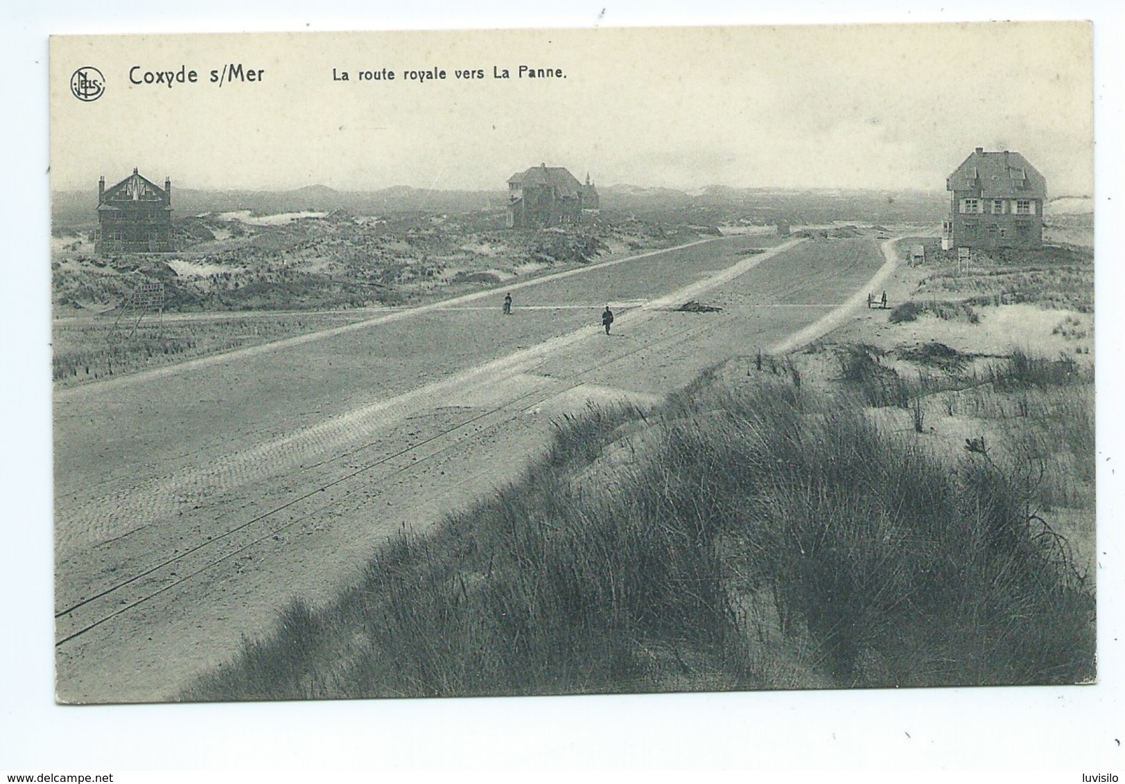 Koksijde Coxyde Route Royale Vers La Panne - Koksijde