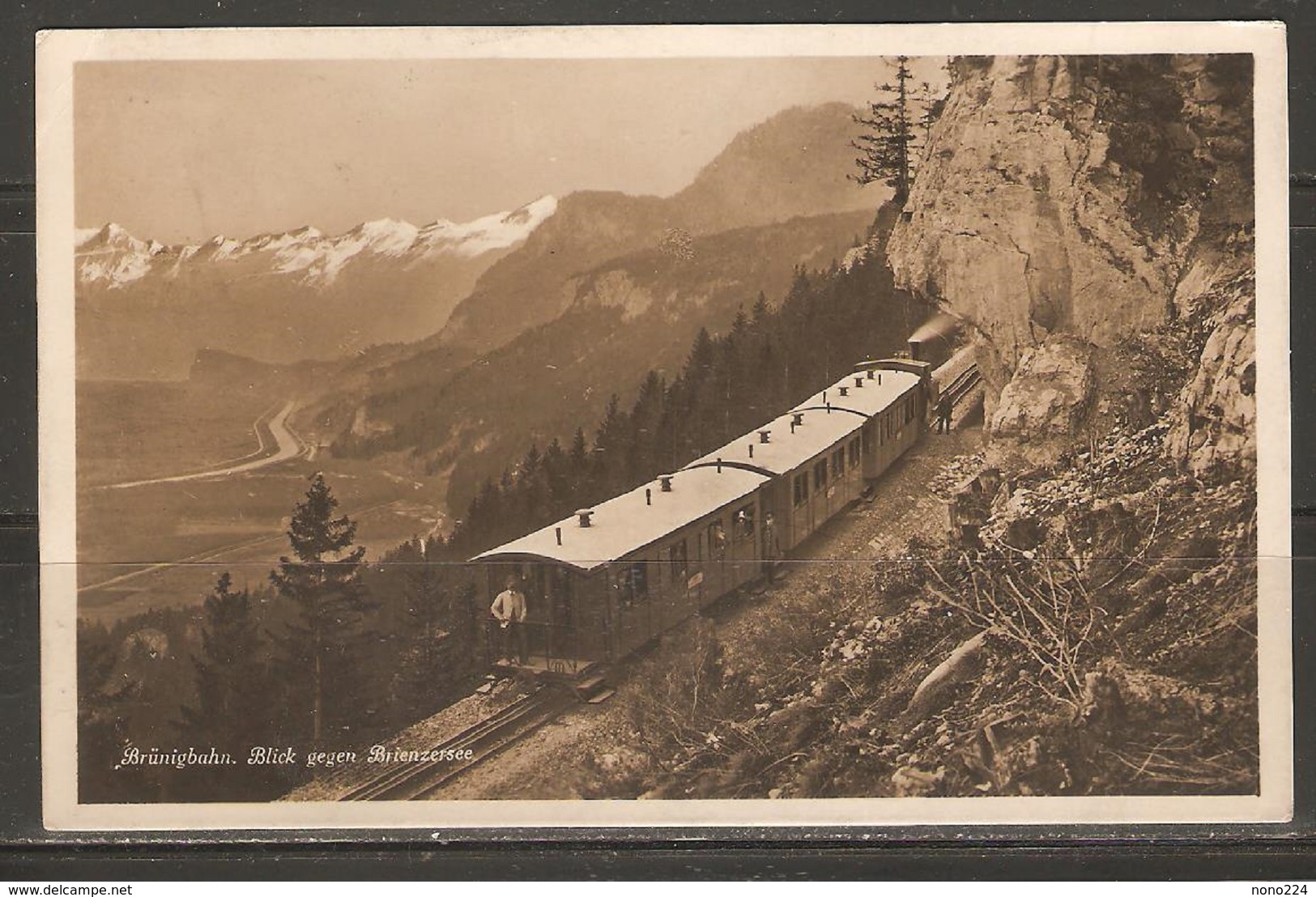 Carte P ( Suisse / Chemin De Fer De Montagne ) - Trenes