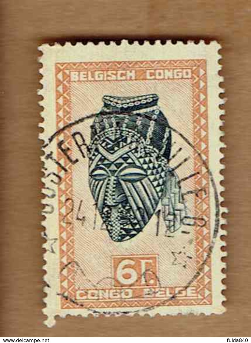 Congo Belge.(COB-OBP) 1948 - N°291 *ARTISANAT ET MASQUES*      6,00F - Oblitéré - Gebruikt