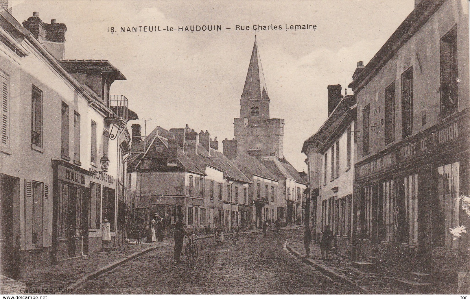 Oise : NANTEUIL-le-HAUDOUIN : Rue Charles Lemaire - Nanteuil-le-Haudouin