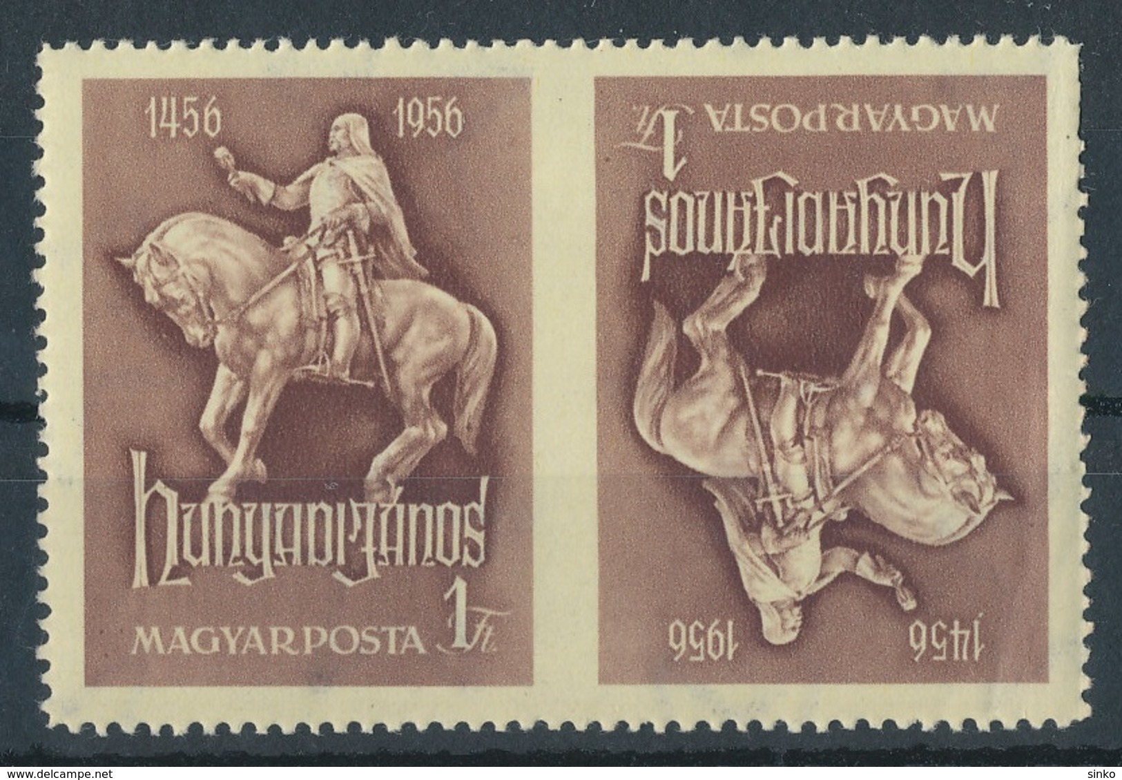 1956. Janos Hunyadi - Unused Stamps