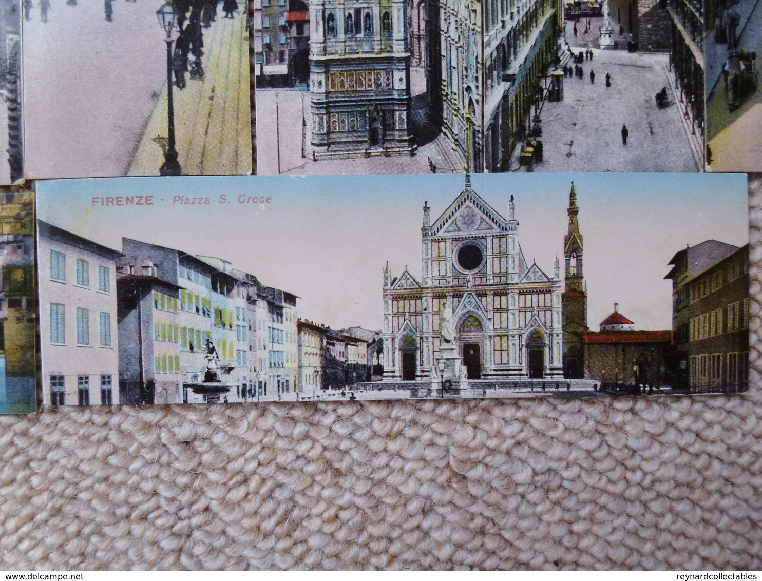 12 Florence (Firenze) Italy Bookmark Postcards, Images Of Various City Landmarks - Firenze (Florence)