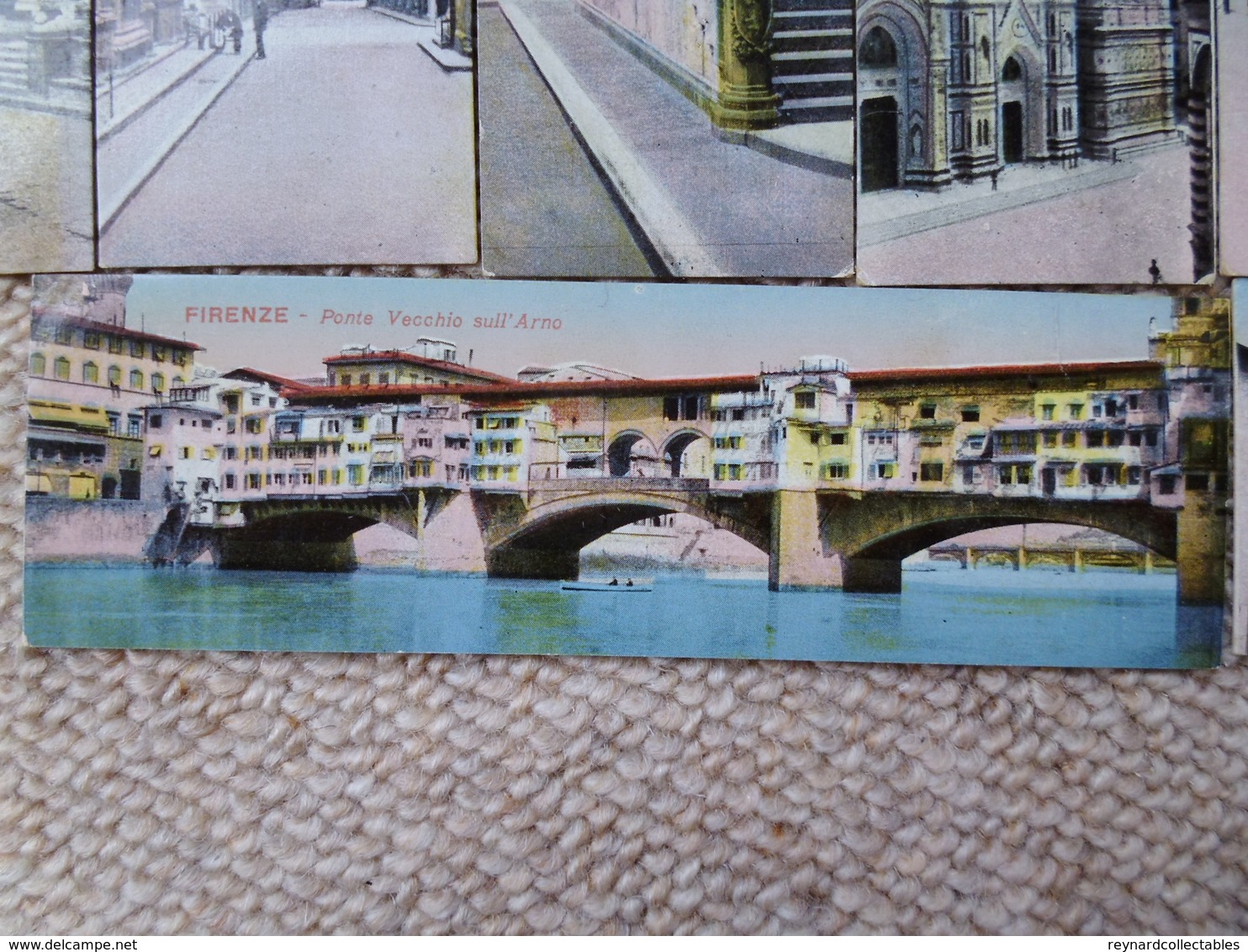 12 Florence (Firenze) Italy Bookmark Postcards, Images Of Various City Landmarks - Firenze (Florence)