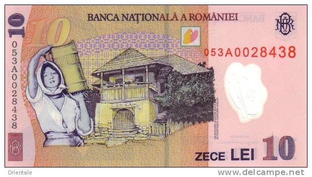 ROMANIA P. 119a 10 L 2005 UNC - Roemenië