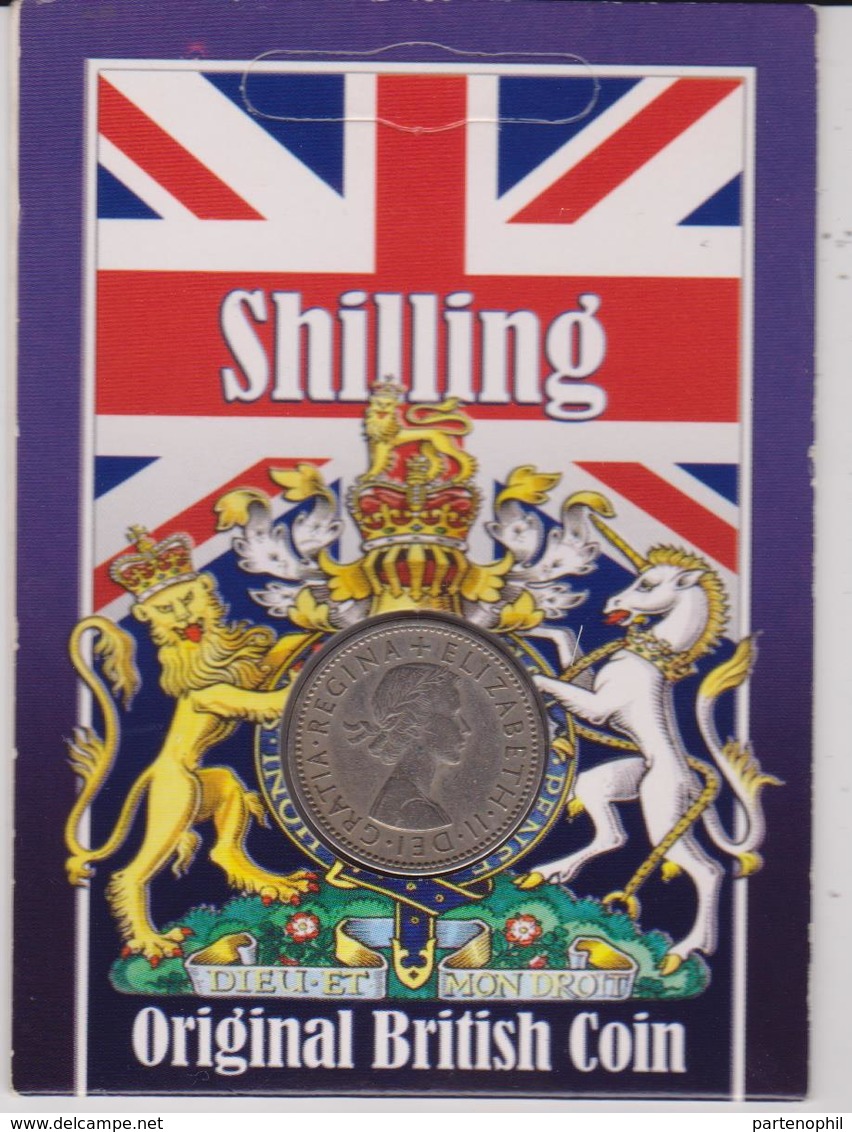 British Coin 1 Shilling 1955 - Maundy Sets & Herdenkings