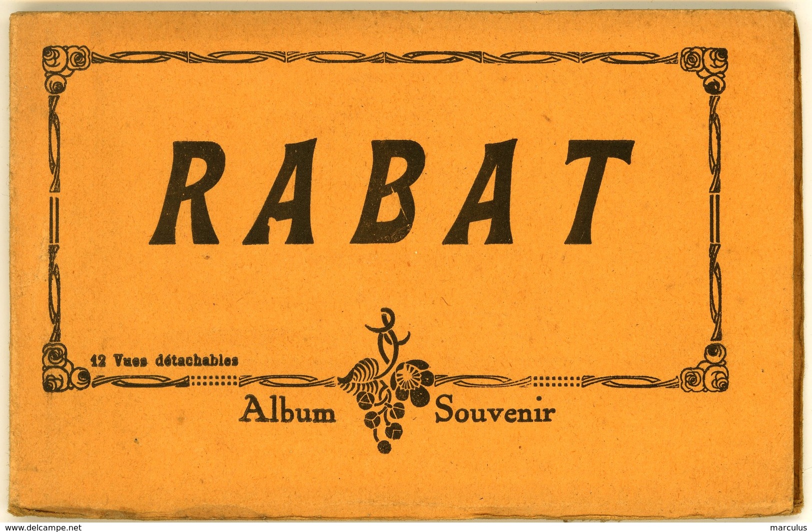RABAT (MAROC)  ALBUM SOUVENIR Carnet De 12 Cartes Complet - Rabat