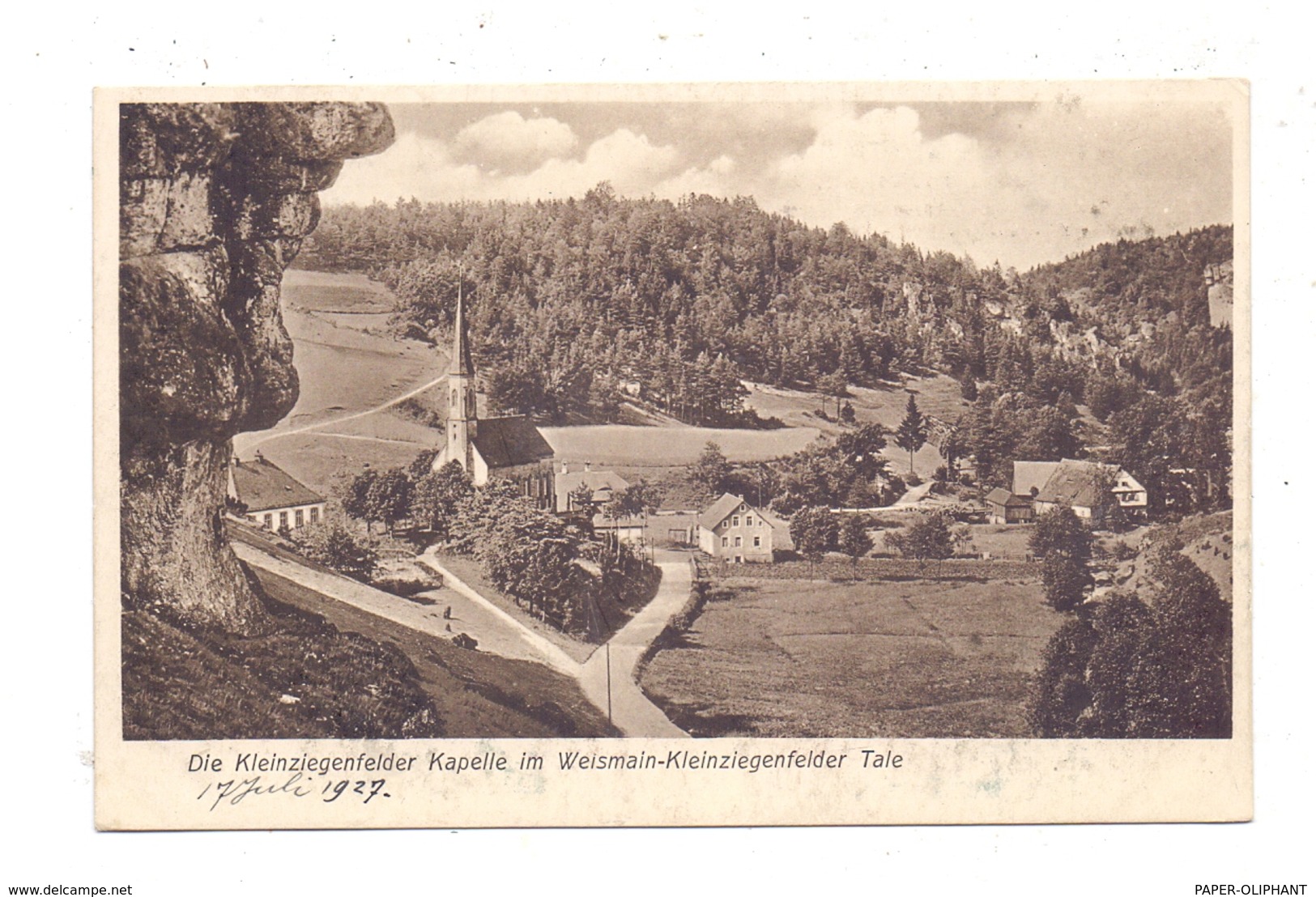 8628 WEISMAIN - KLEINZIEGENFELD, Die Kleinziegenfelder Kapelle - Lichtenfels