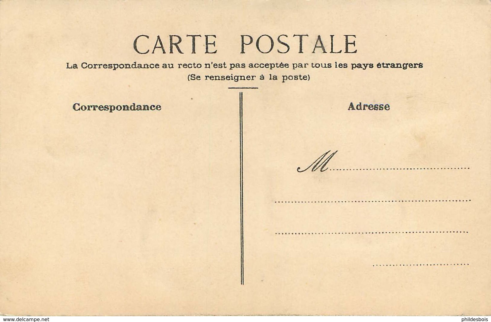 CARTE POSTALE FAIT MAIN TIMBRES COLLES VENISE Italie - Timbres (représentations)