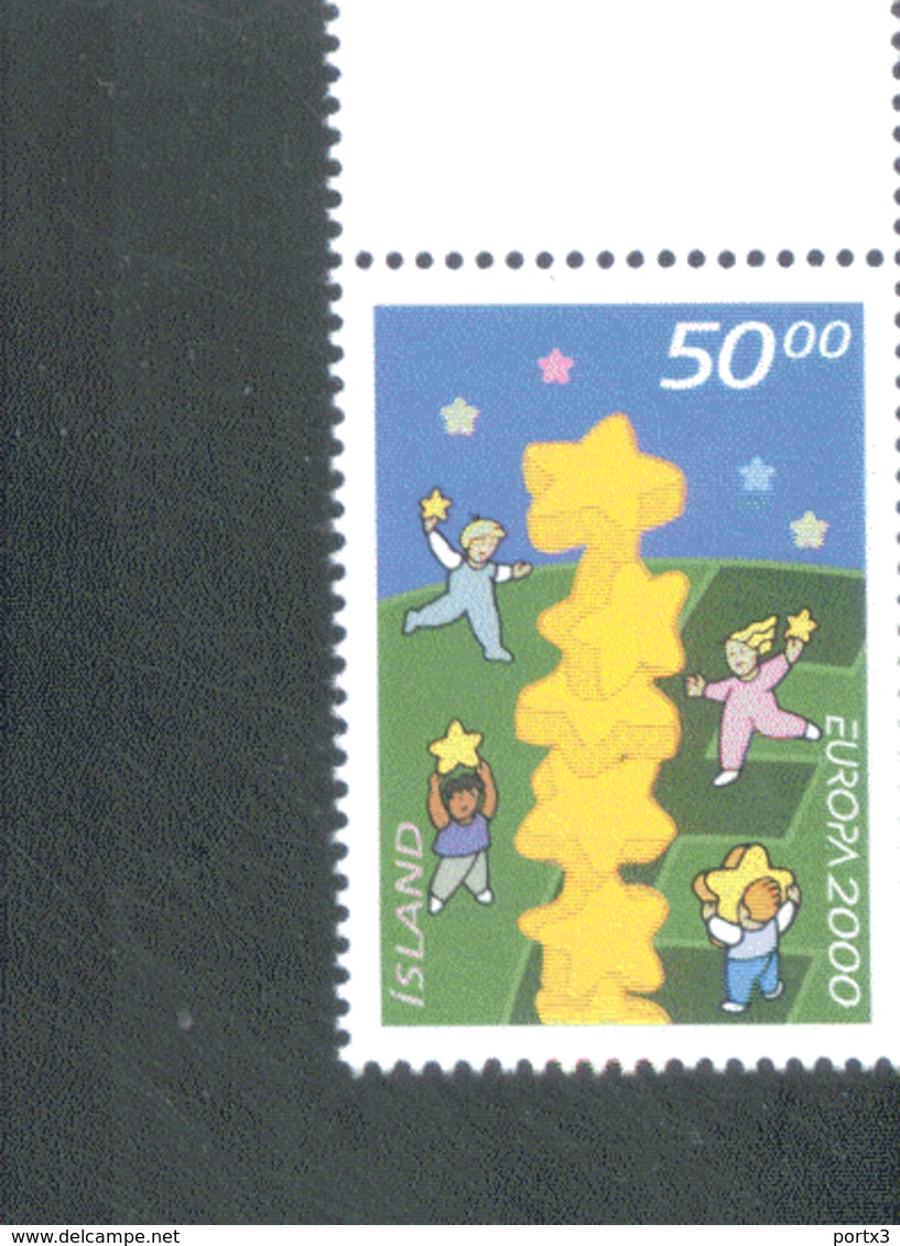 CEPT Sternenturm Island MH 953 MNH Postfrisch ** - 2000