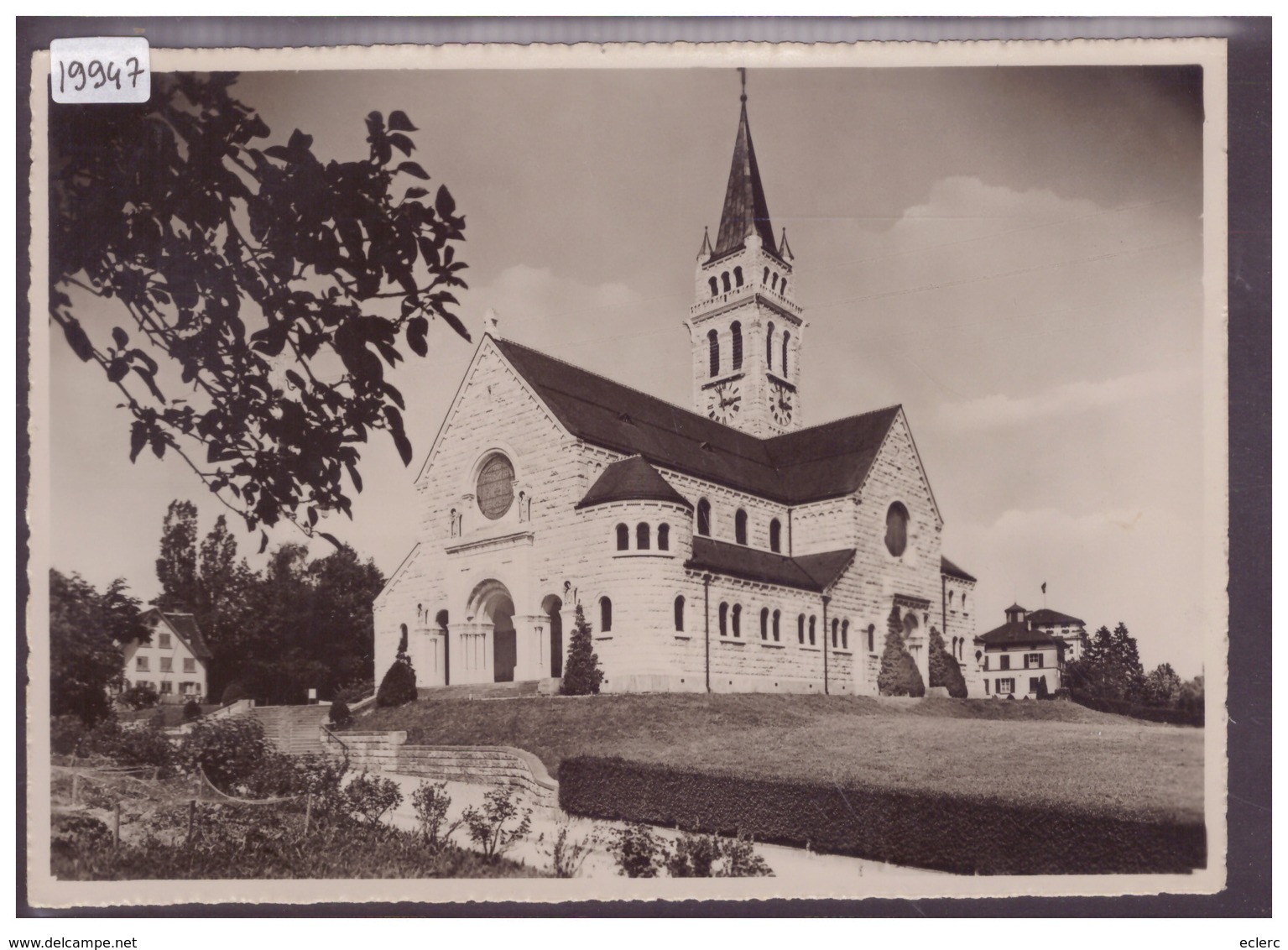 GRÖSSE 10x15cm - ROMANSHORN - KATH. KIRCHE - TB - Romanshorn