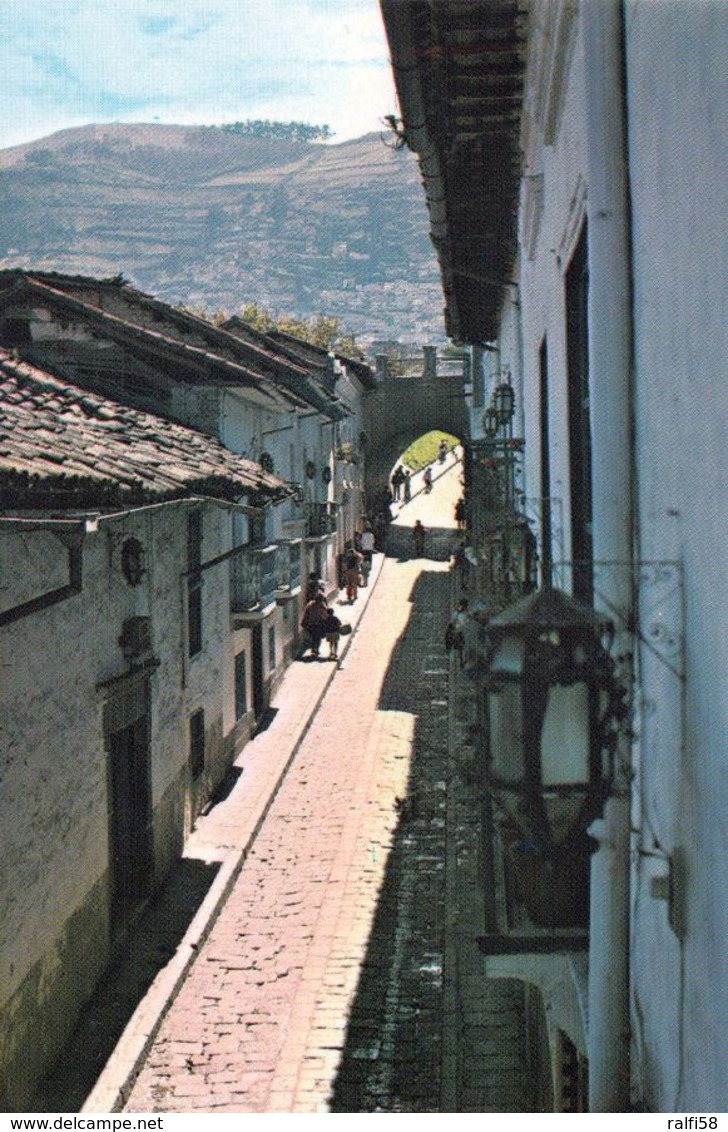 1 AK Ecuador * The Ronda Street - Beautiful Colonial Art In Der Hauptstadt Quito * - Ecuador