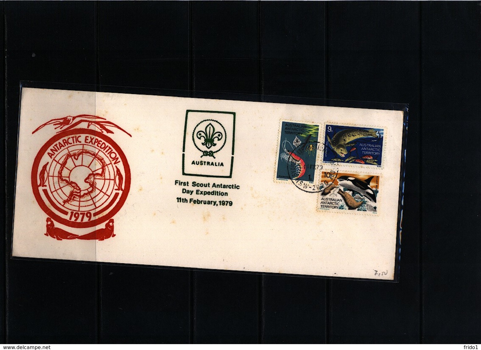 Australian Antarctic Territoriy 1979 First Scout Antarctic Day Expedition - Lettres & Documents