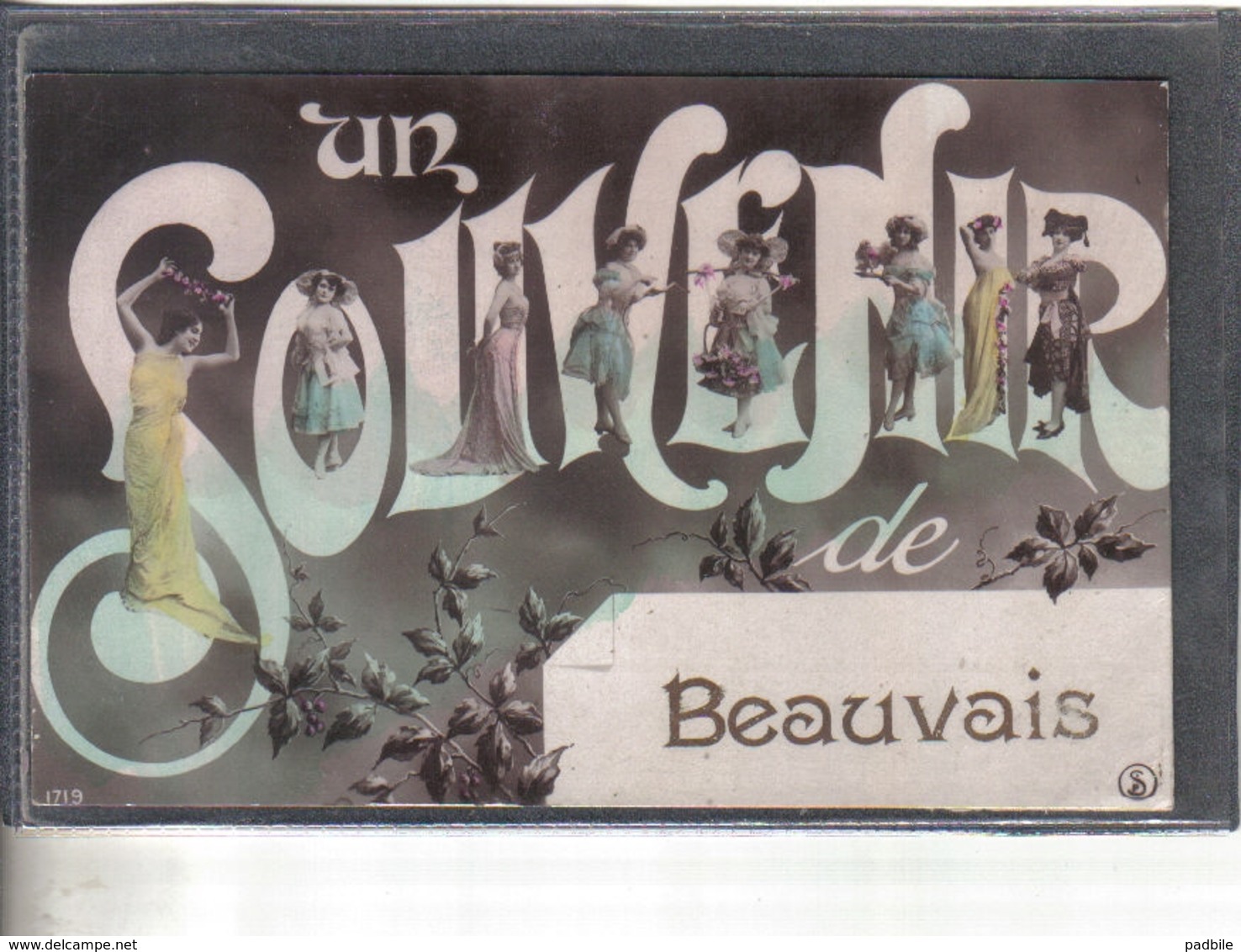 Carte Postale Fantaisie  60. Souvenir De Beauvais  Très Beau Plan - Beauvais