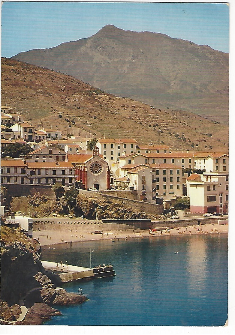 CERBERE.(Pyr. Orientales).- E Ci.5 - La Plage Des Senelles. Au Fond De Pic Kerr Roig - Cerbere