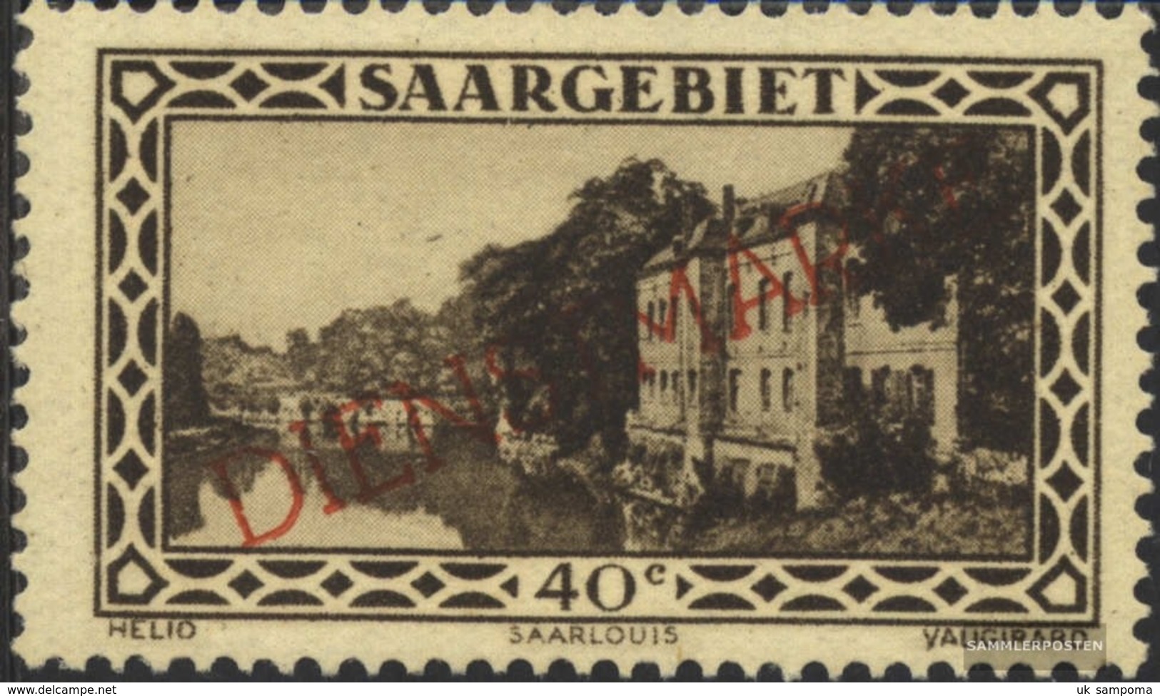 Saar D27 With Hinge 1929 Landscapes - Unused Stamps