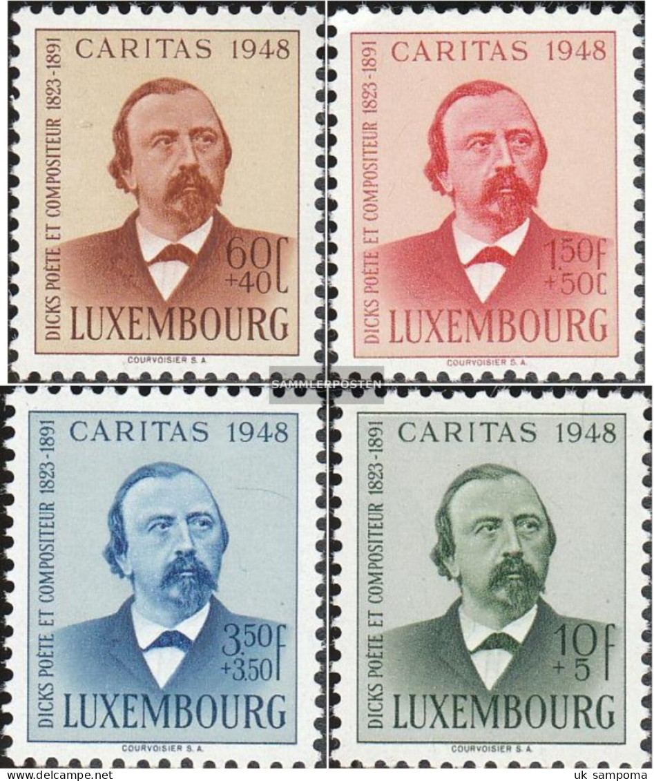 Luxembourg 435-438 (complete Issue) Unmounted Mint / Never Hinged 1948 Caritas - Ungebraucht