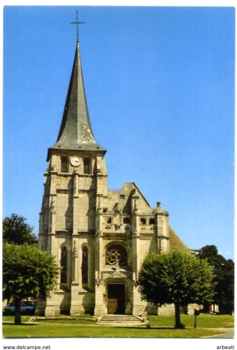 27 ST AUBIN D'ECROSVILLE ++ L'Eglise ++ - Saint-Aubin-d'Ecrosville