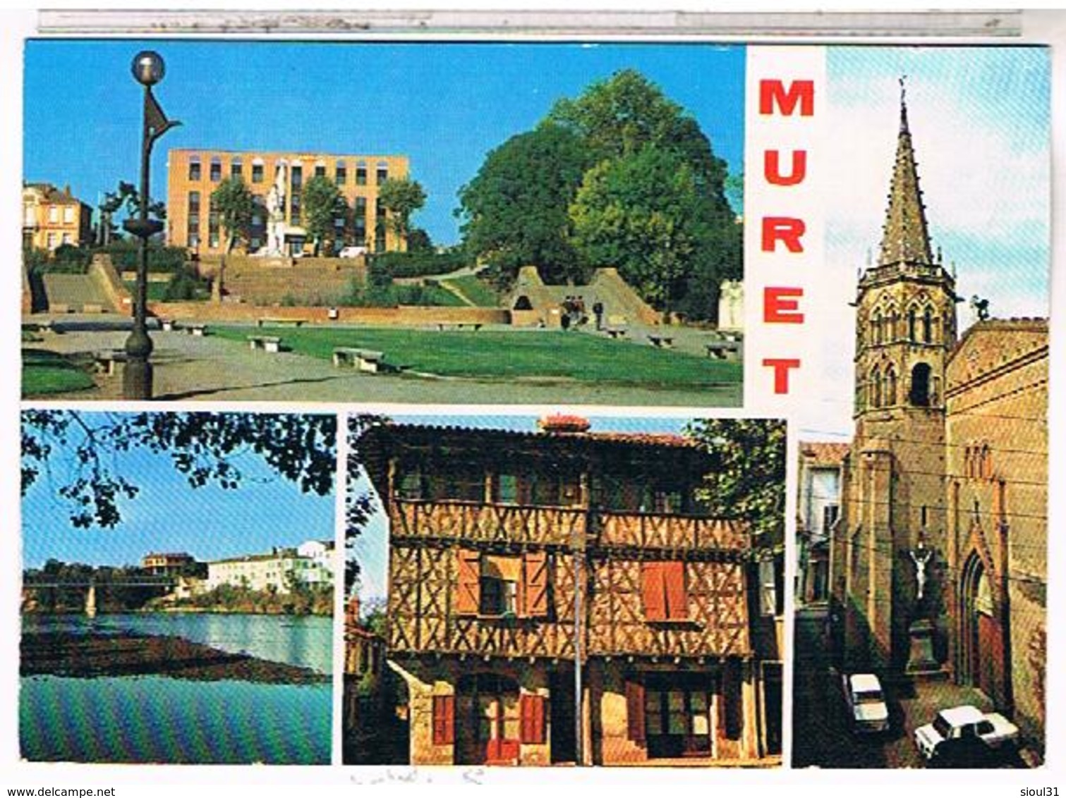 31 MURET 4 VUES 1990 - Muret