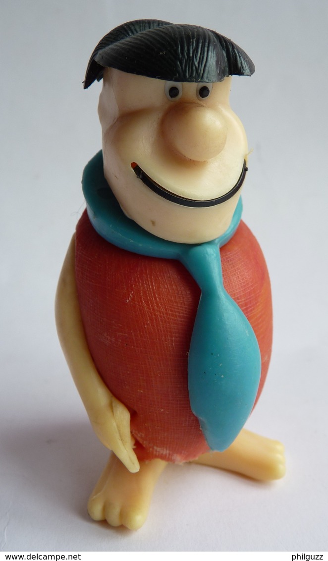 TRES RARE FIGURINE FRED (2) PIERRAFEU Publicitaire Montable MARGARINE BRABANTIA - FLINTSTONE 1967 - Autres & Non Classés