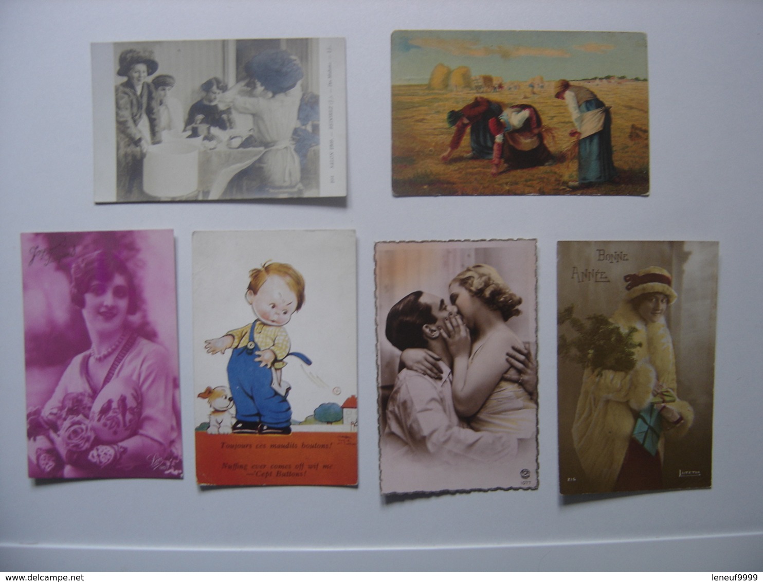 LOT CARTE POSTALE CP Diverses - 5 - 99 Cartoline