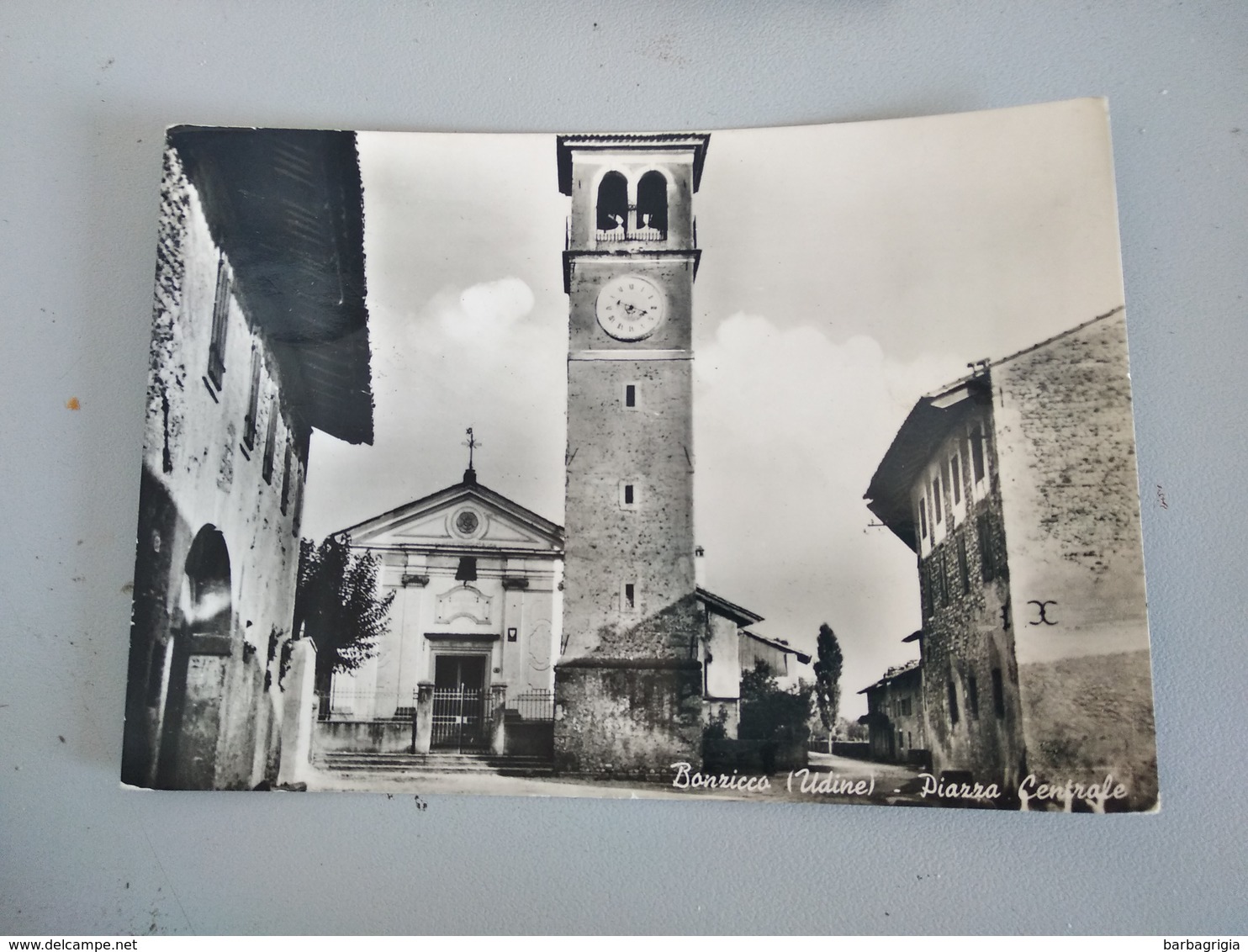 CARTOLINA BONZICCO - PIAZZA CENTRALE - Udine