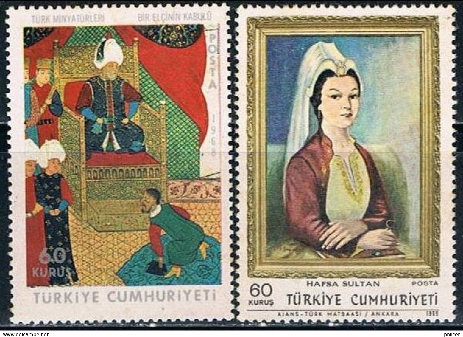 Turquia, 1968/9, MNG - Unused Stamps