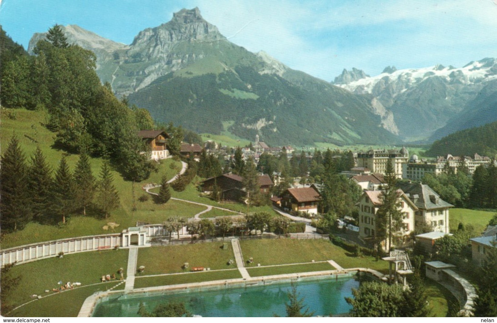 ENGELBERG-SCHWIMMBAD MIT HAHNEN UND SPANNORTER-VIAGGIATA - Engelberg