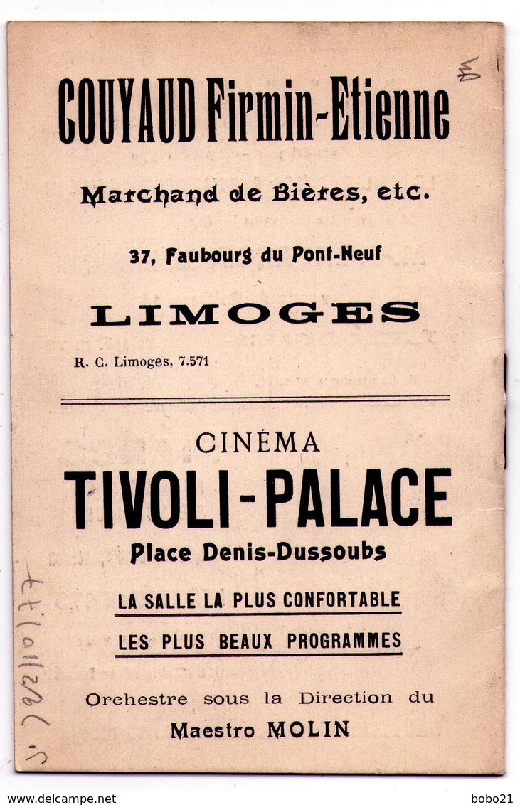 3375 - Carnet , Agenda De " Hotel Du Théâtre " ( P. Garnerie ) à Limoge ( 87 ) - Publicités