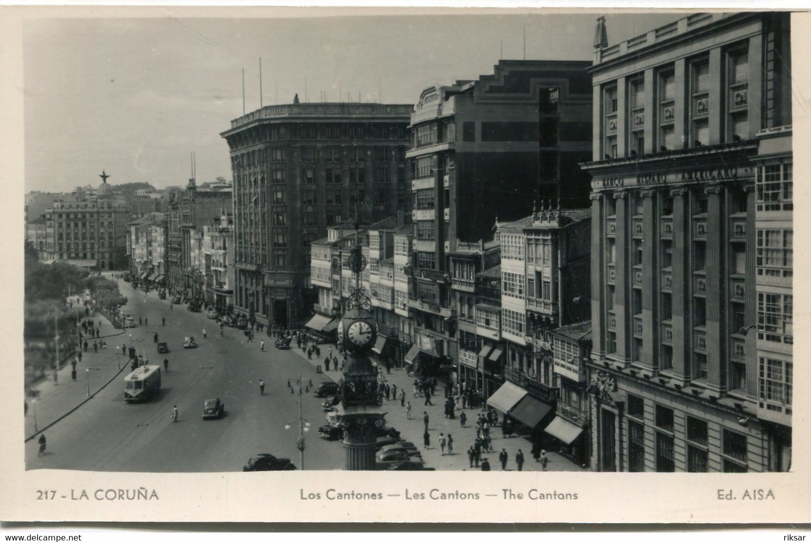 ESPAGNE(LA CORUNA) TRAMWAY - La Coruña