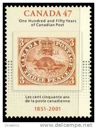 Canada (Scott No.1900 - 150e De Postes Canada / Canada Post 150th) [**] - Ungebraucht