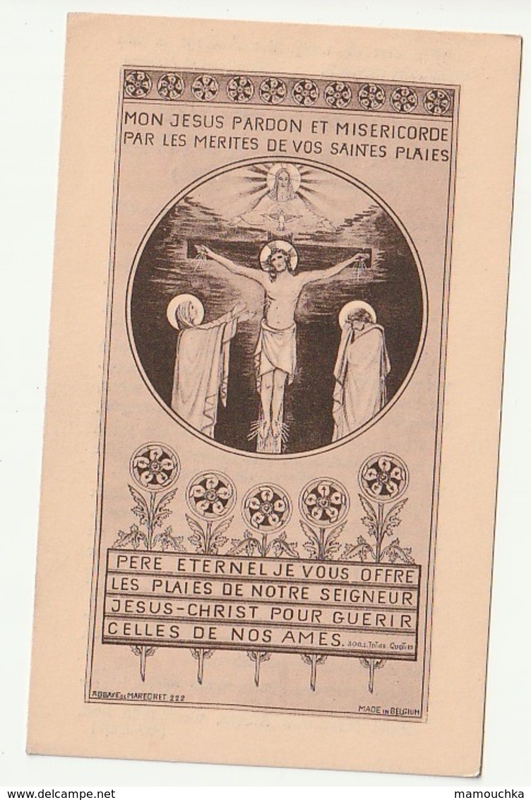 Doodsprentje Zuster Virginie LEYS Everberg 1867 - 1948 Abbaye Maredret 222 - Images Religieuses