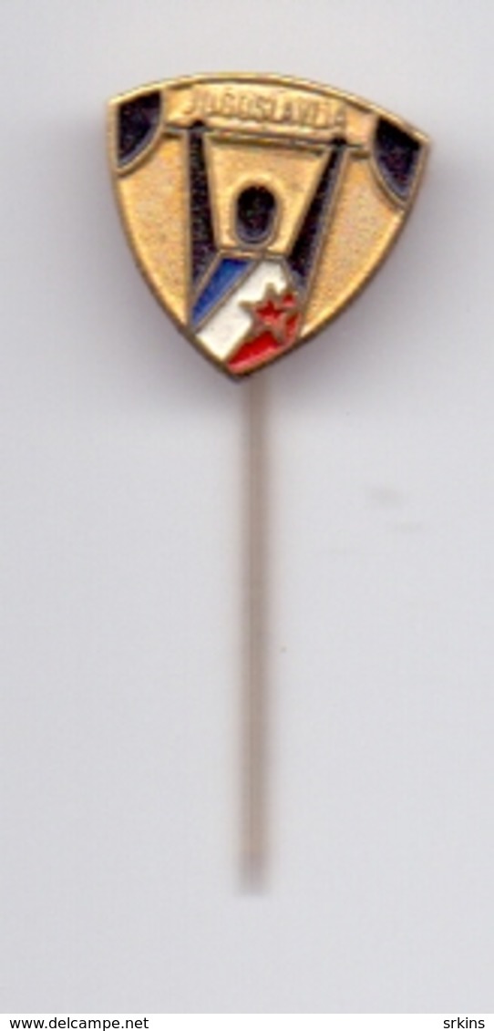 Pin Yugoslavia Weightlifting Association Federation - Pesistica