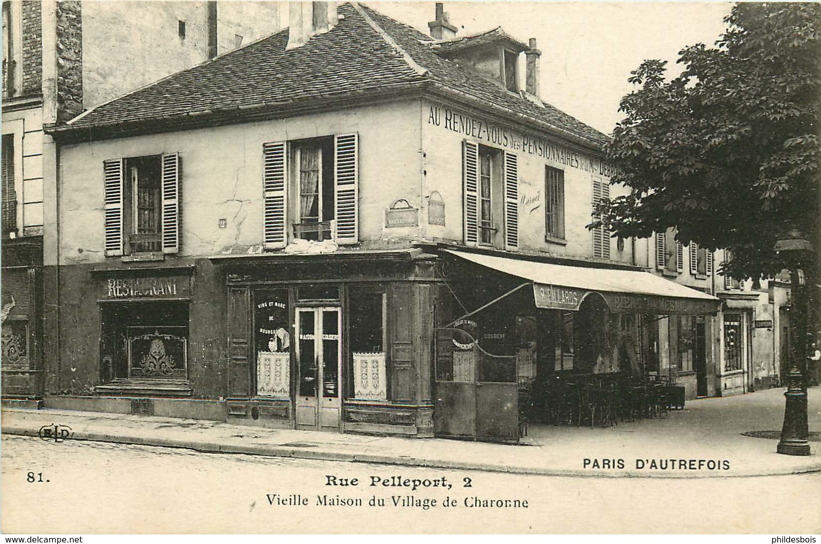 PARIS 20 Eme Arrondissement  Rue Pelleport - District 20