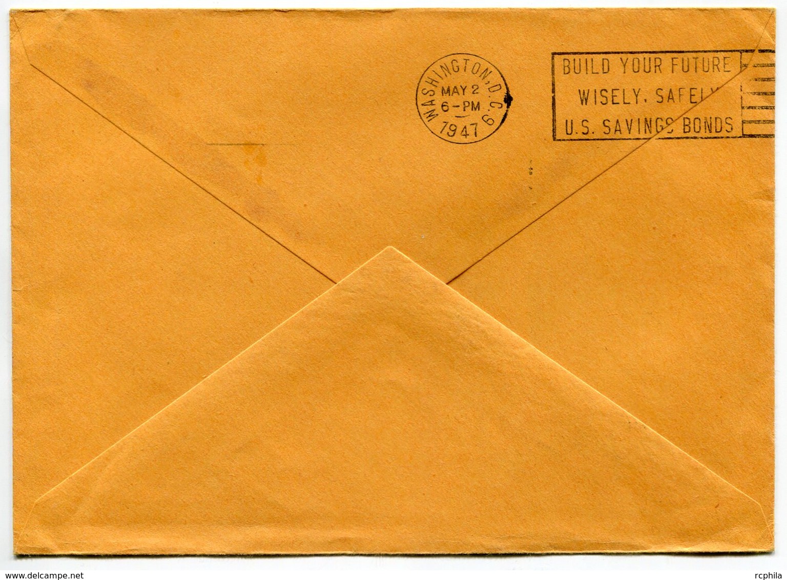 RC 10401 SUISSE 1947 - 1er VOL SWISSAIR SWITZERLAND USA GENEVE WASHINGTON TB - Cartas & Documentos