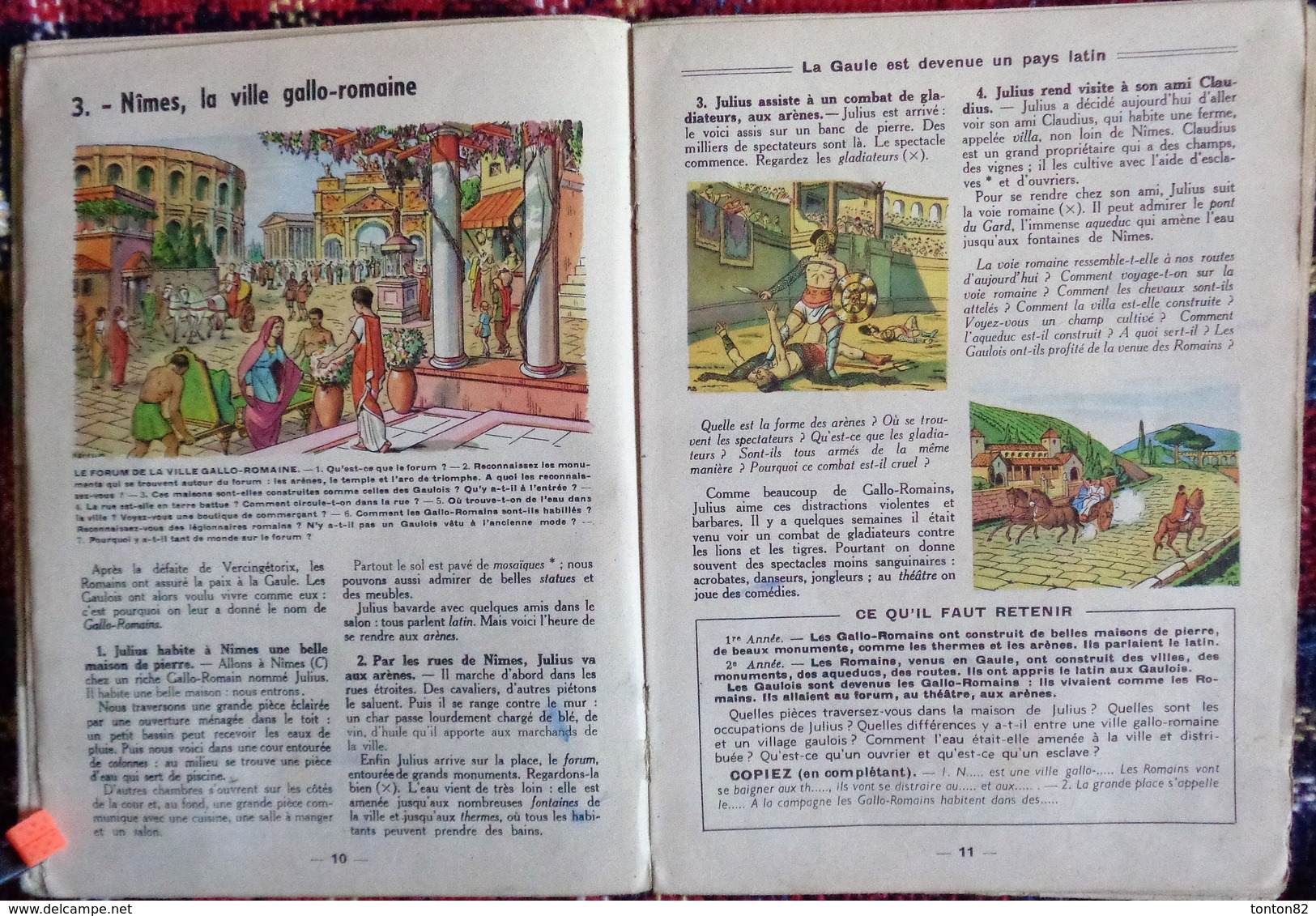 E. Billebault - Il Y Avait Autrefois ... - Histoire De France - Cours élémentaire - Les Éditions De L'École  . - 6-12 Ans