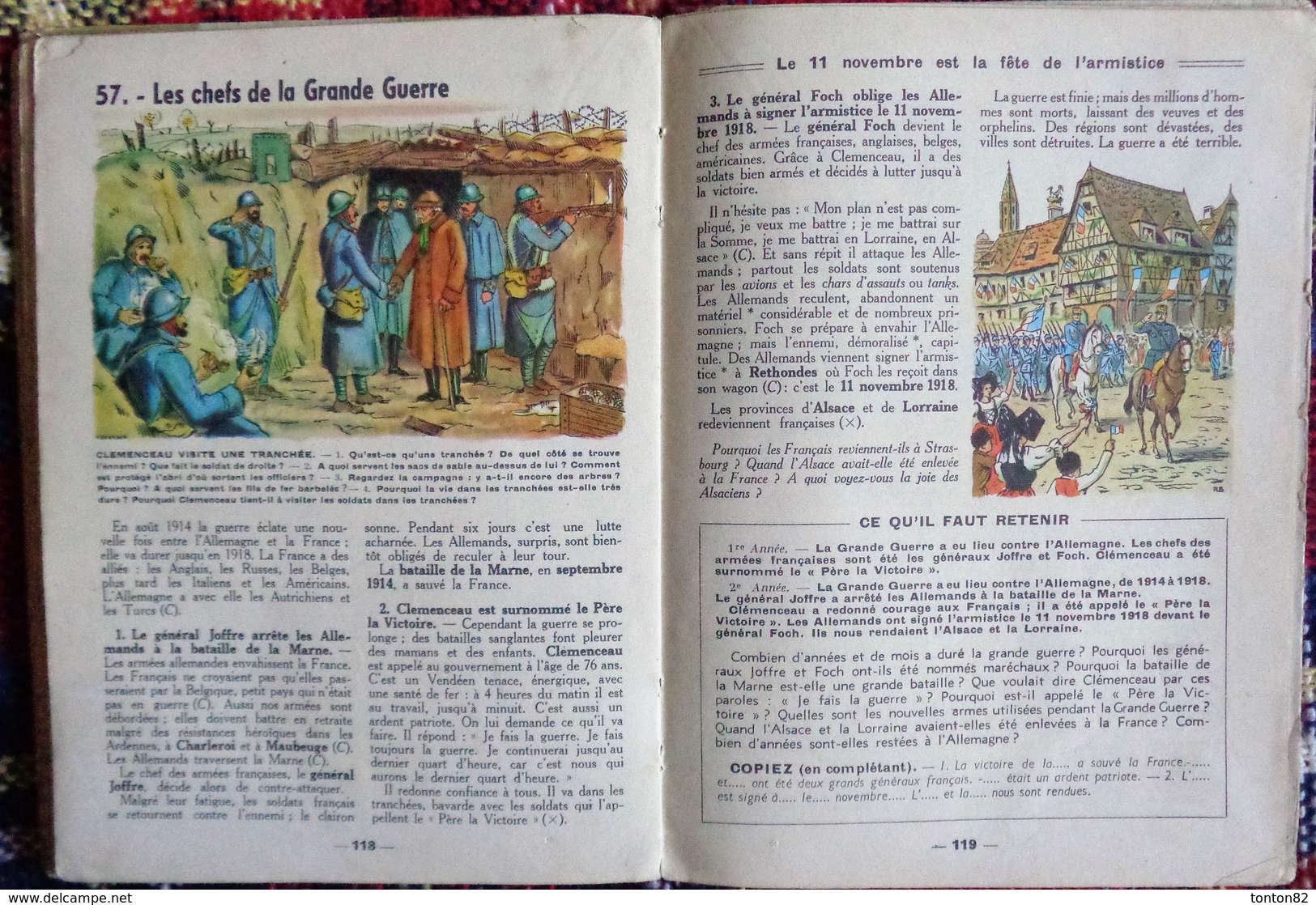 E. Billebault - Il y avait autrefois ... - Histoire de France - Cours élémentaire - Les Éditions de l'École  .