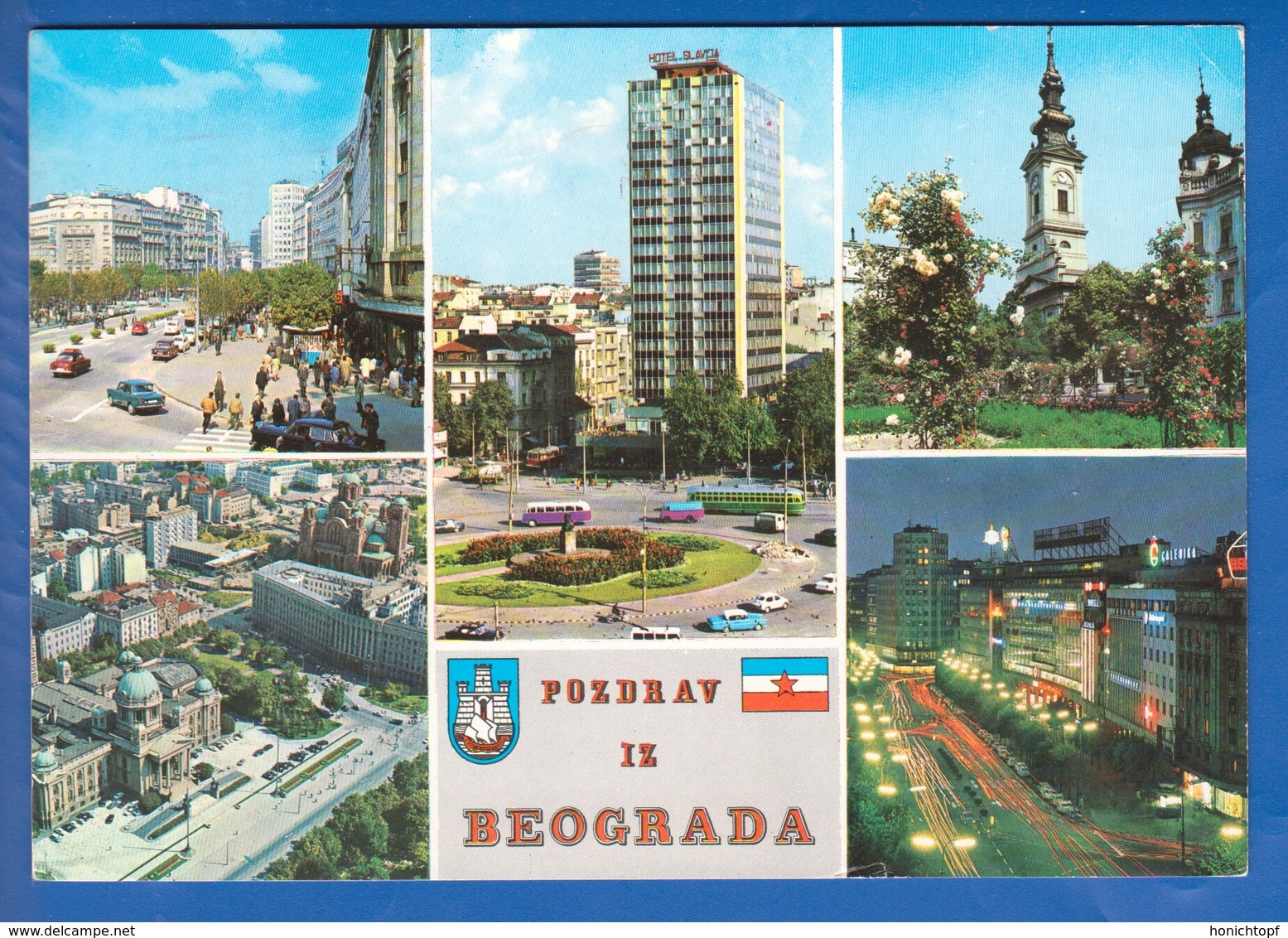 Serbien; Belgrad; Multibildkarte - Serbia