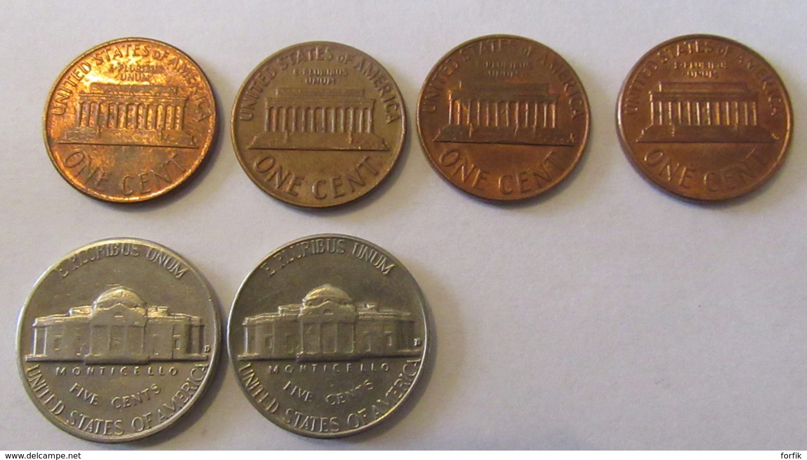 Etats-Unis - Vrac De 19 Monnaies Principalement Années 60 Et 70 - Collections