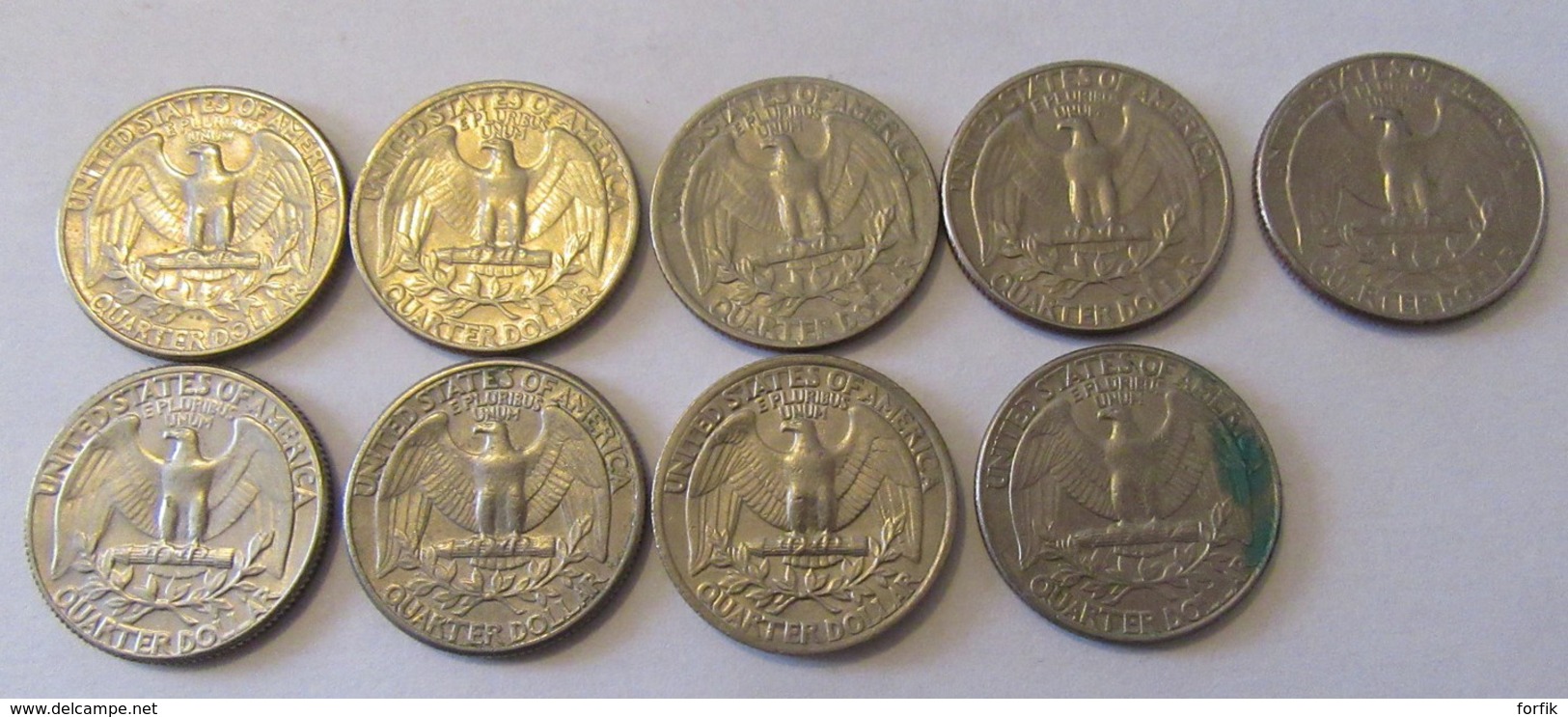 Etats-Unis - Vrac De 19 Monnaies Principalement Années 60 Et 70 - Colecciones